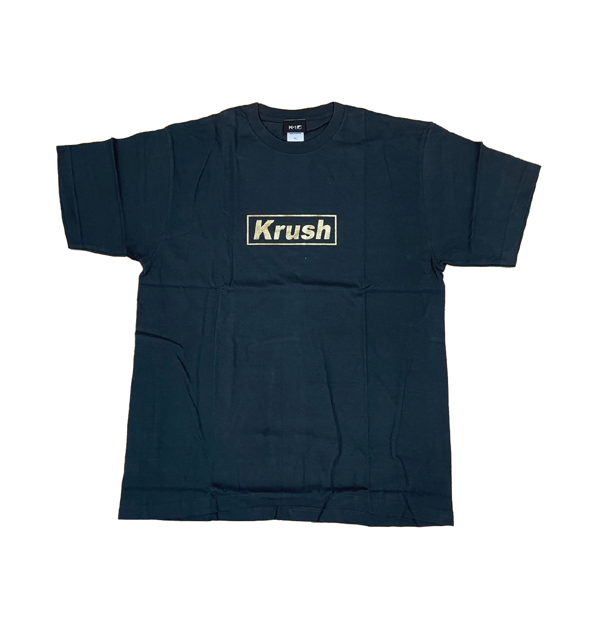 KrushスクエアロゴTシャツ(箔プリント)