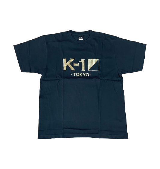 K-1ロゴTシャツ(箔プリント) 東京ver