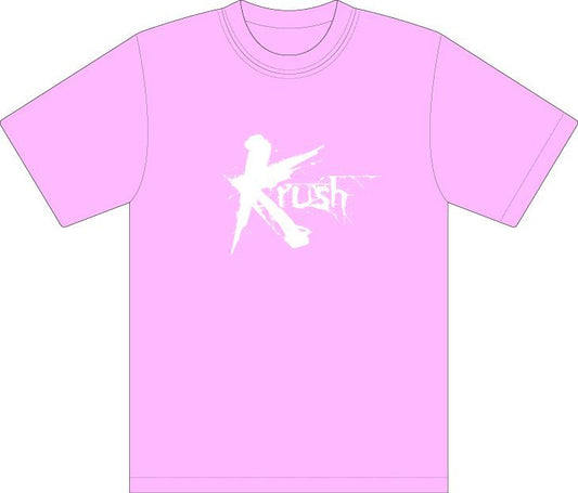 Krush ロゴTシャツ ピンク