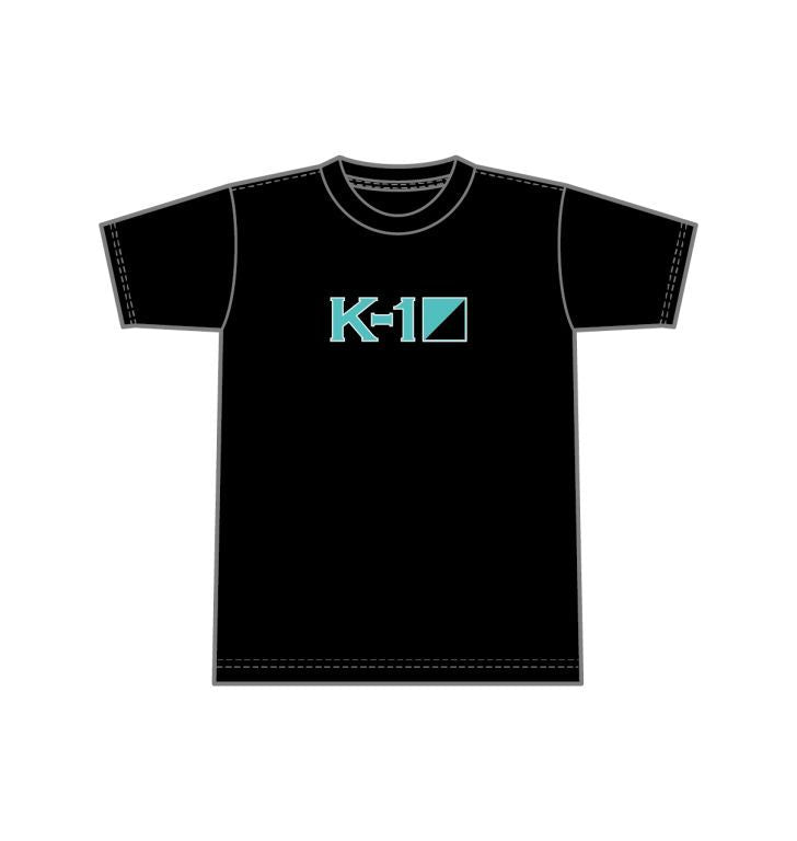 K-1ロゴ ドライTシャツ ブルーロゴ