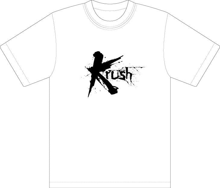 KrushロゴTシャツ ホワイト