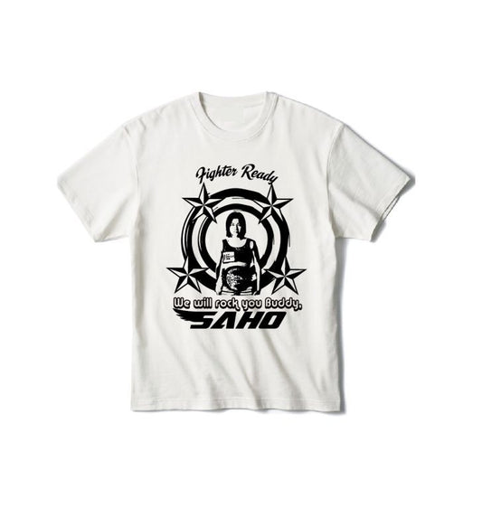 【SAHO】選手プロデュースグッズ「ROCK YOU」Tシャツ