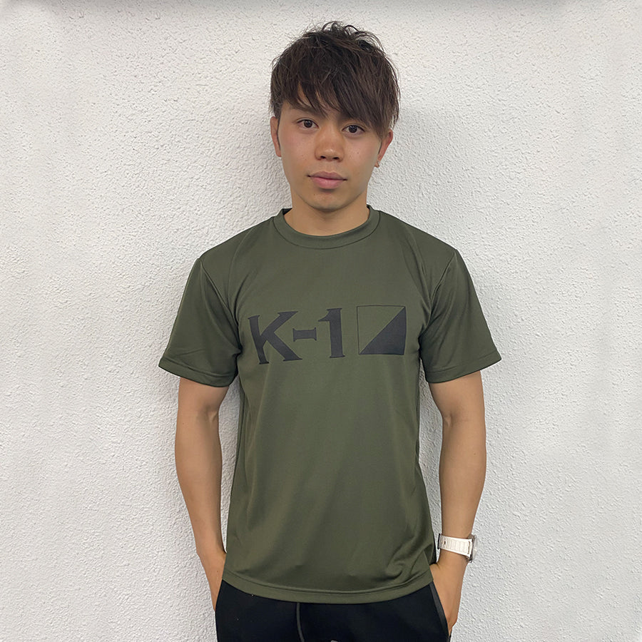 K-1ロゴドライTシャツ2