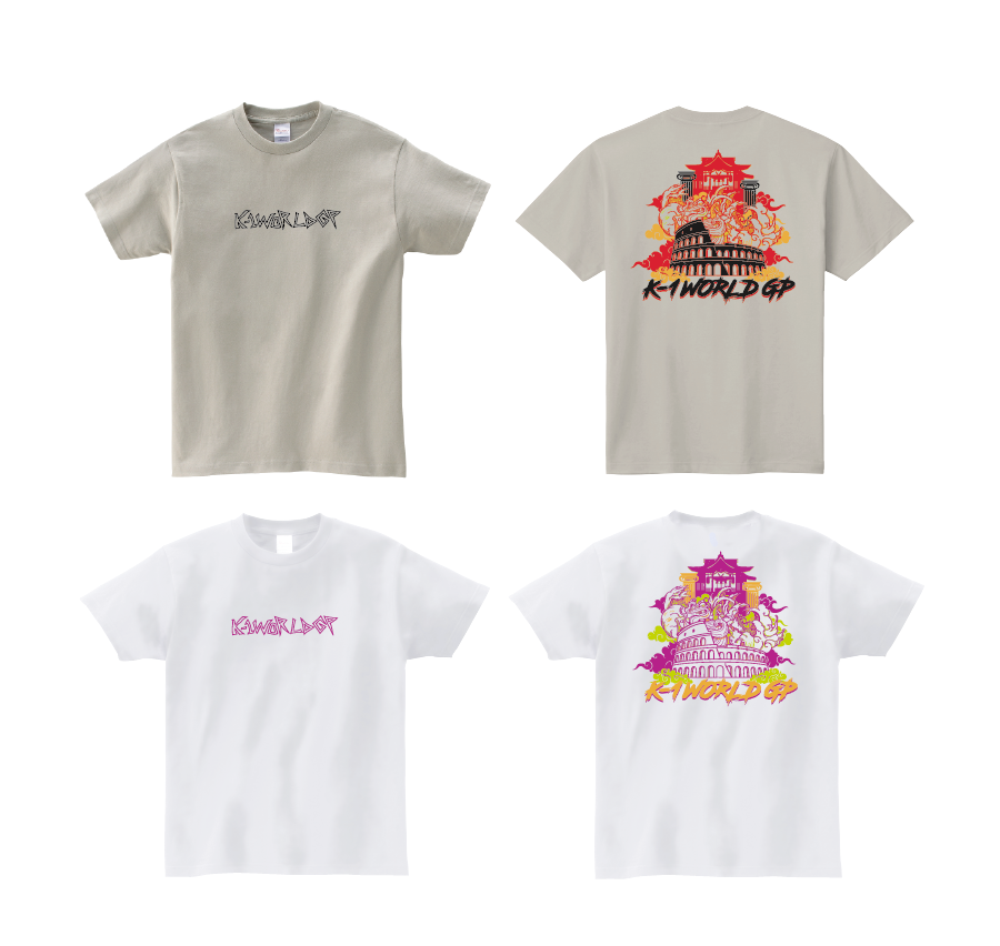 K-1ロゴTシャツ 福岡大会2021ver.