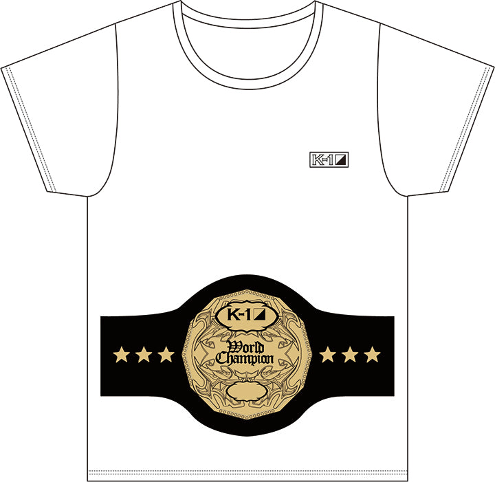 K-1 チャンピオンベルトTシャツ(キッズ限定)